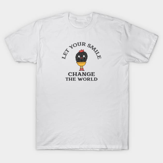 Let Your Smile Change The World T-Shirt by Jitesh Kundra